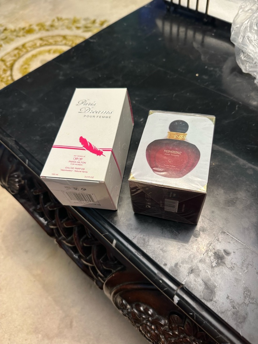 Paris Hilton’s Paris Dreams Pour Femme 3.4 oz and Mesmerizing 3.3 oz